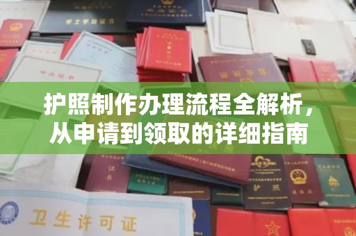 富里护照制作办理流程全解析，从申请到领取的详细指南